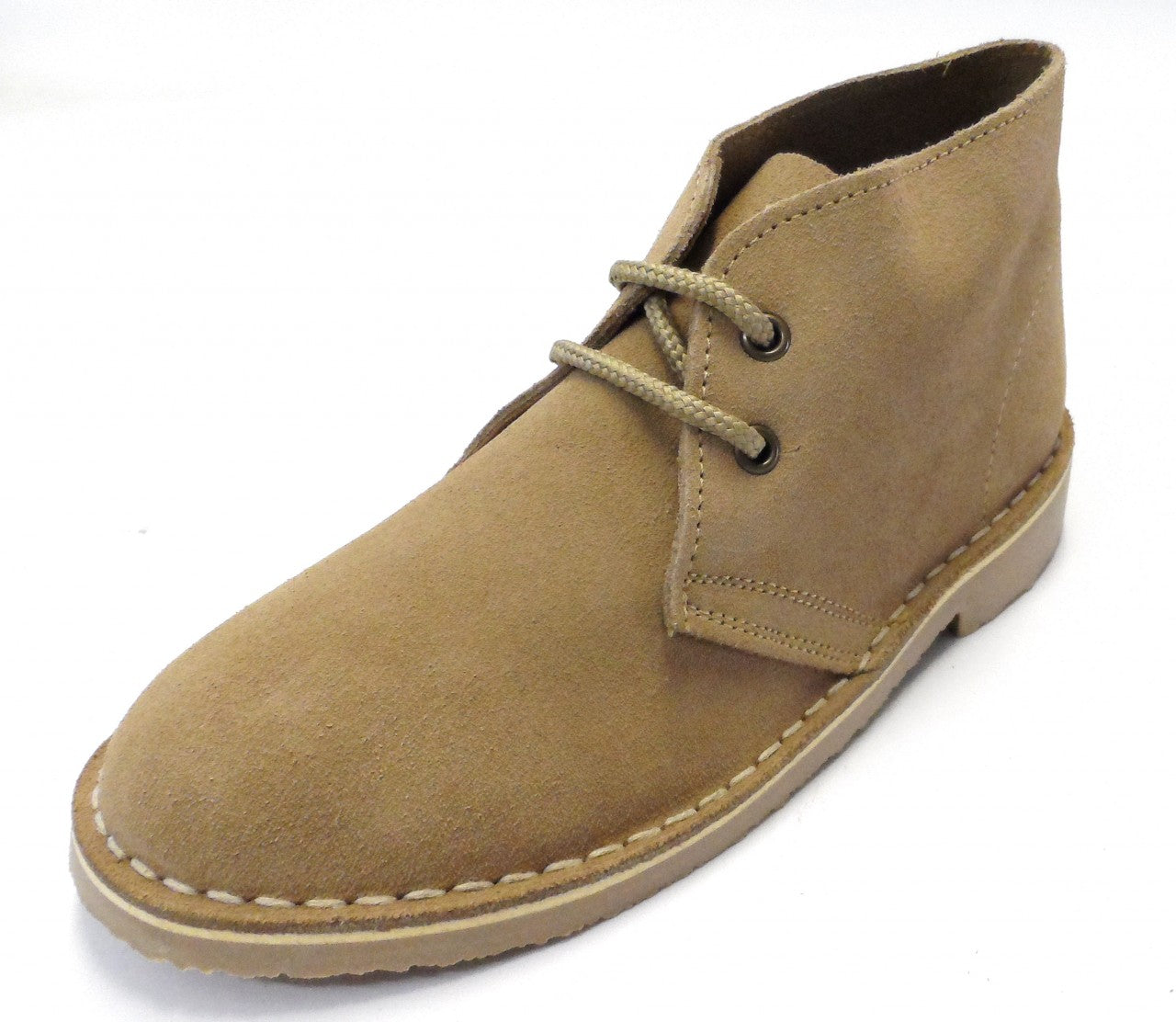 real suede desert boots