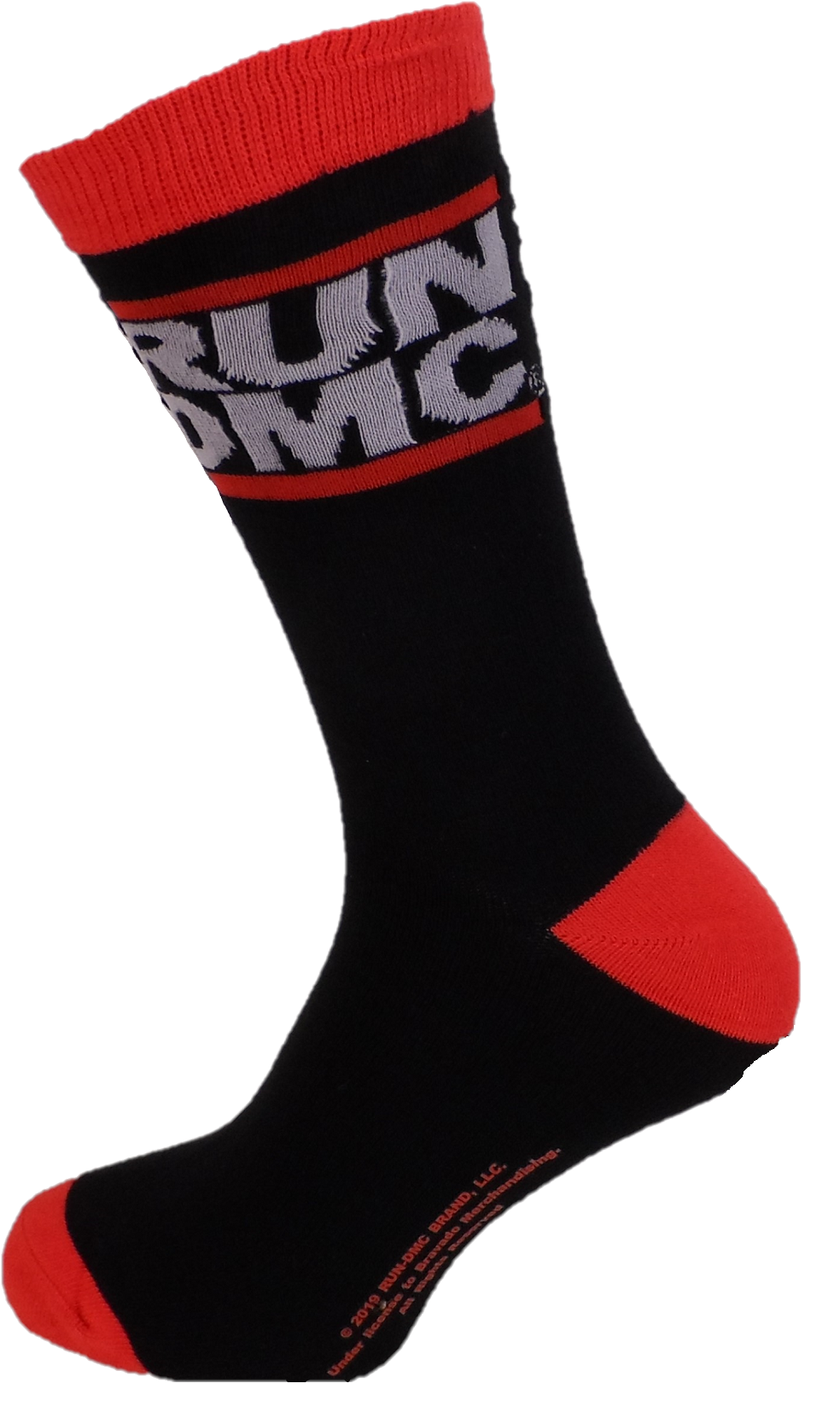 Mens Officially Licensed Run Dmc Logo Socks