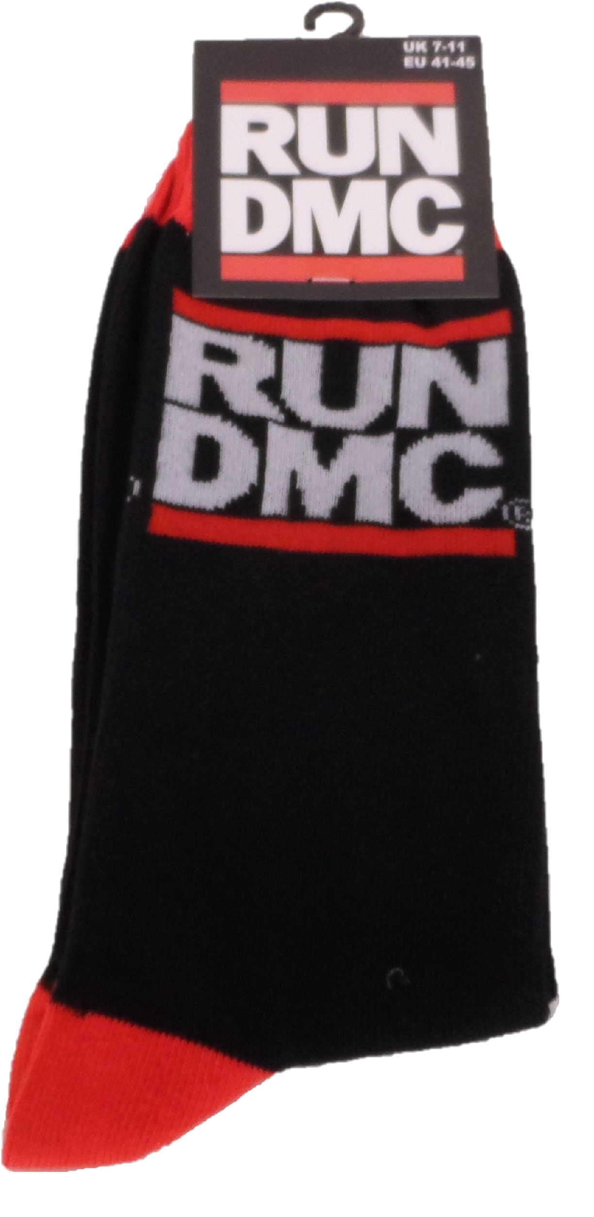 Mens Officially Licensed Run Dmc Logo Socks