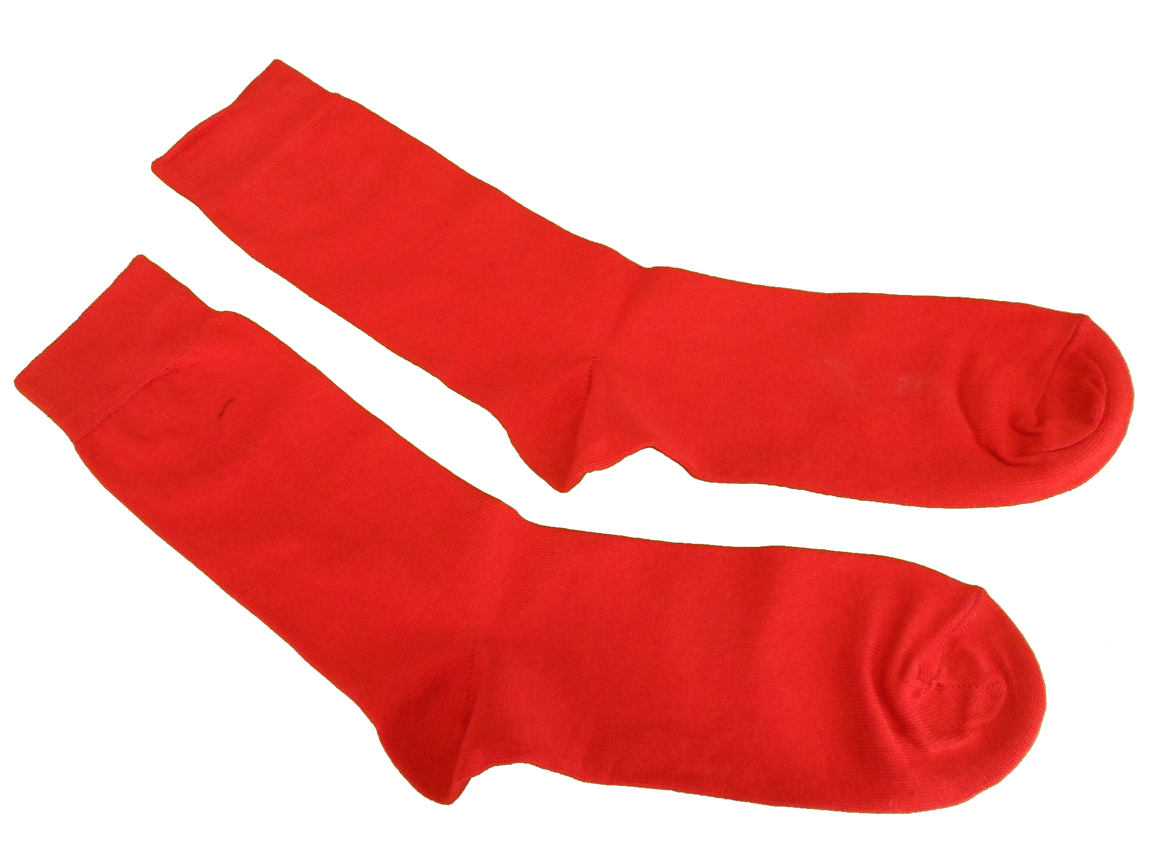 Mens 2 Pair Pack Red Retro Socks