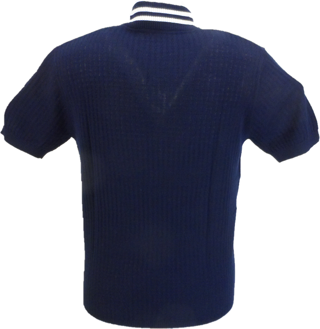 Art Gallery Mens Navy Blue Nolan Turtle Neck Pullover