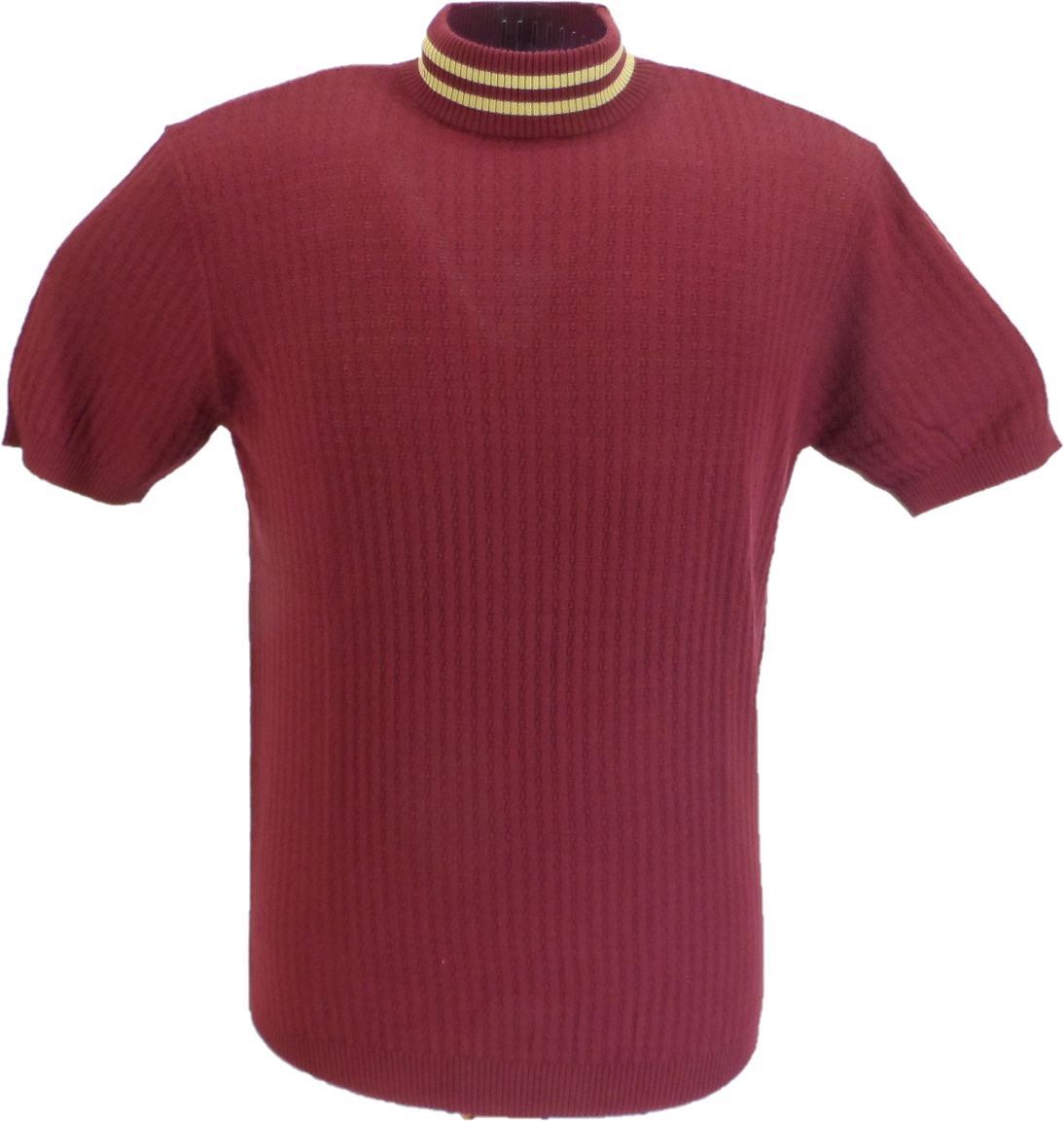 Art Gallery Mens Wine Nolan Turtle Neck Pullover