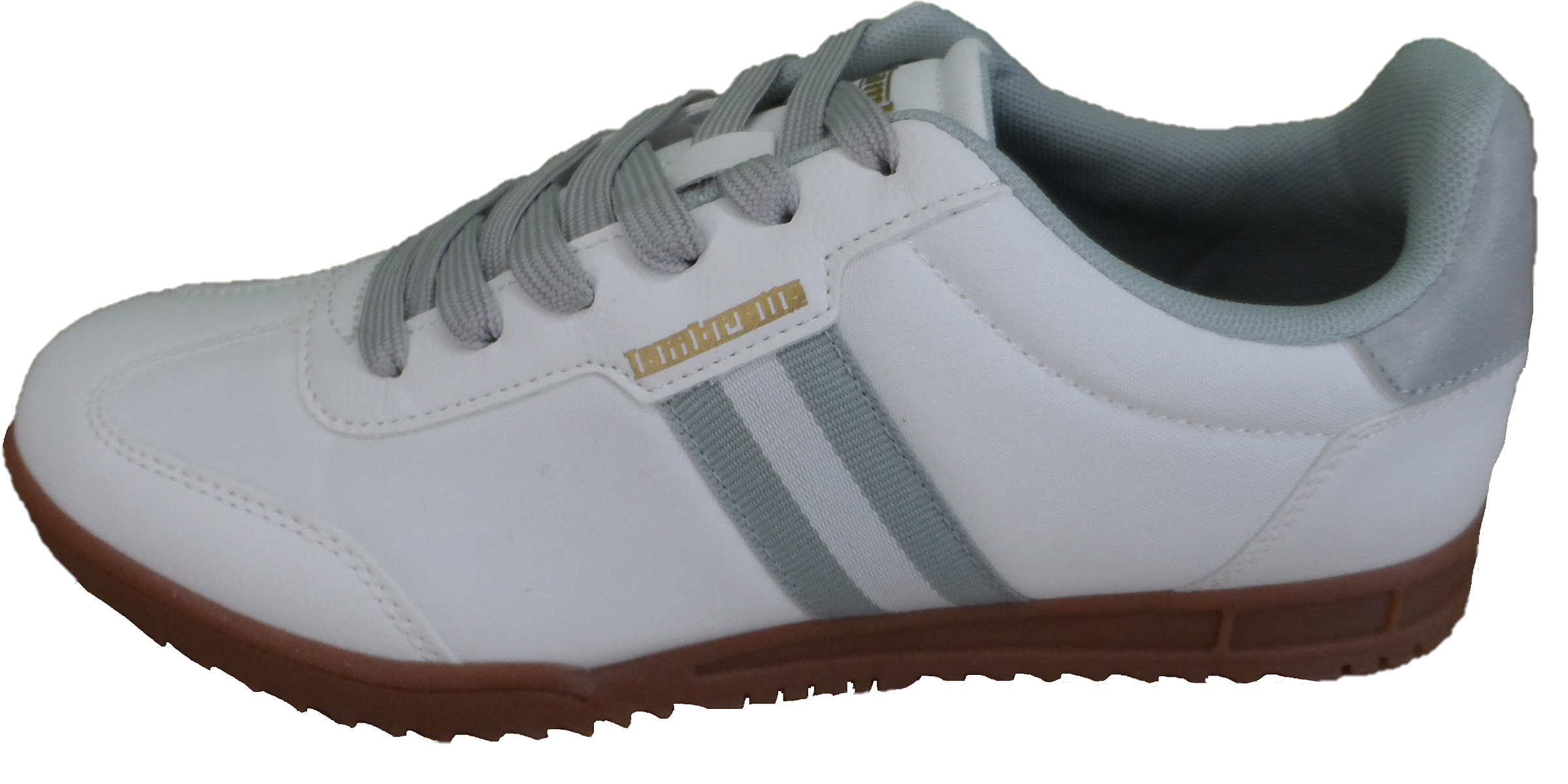 Lambretta White Retro Mod Trainers