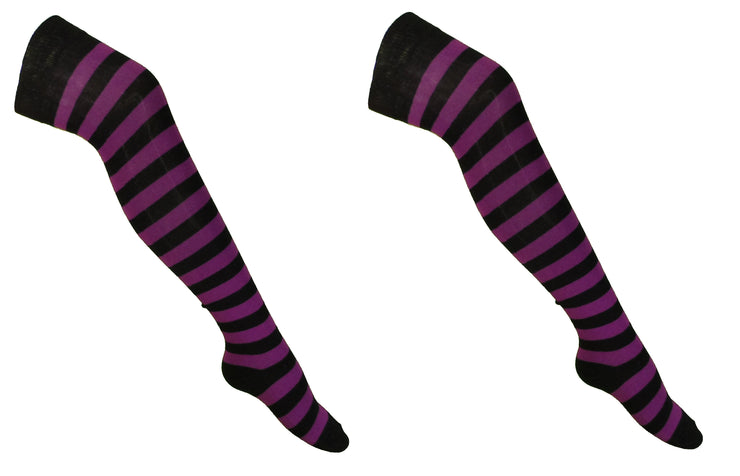 ladies black over the knee socks