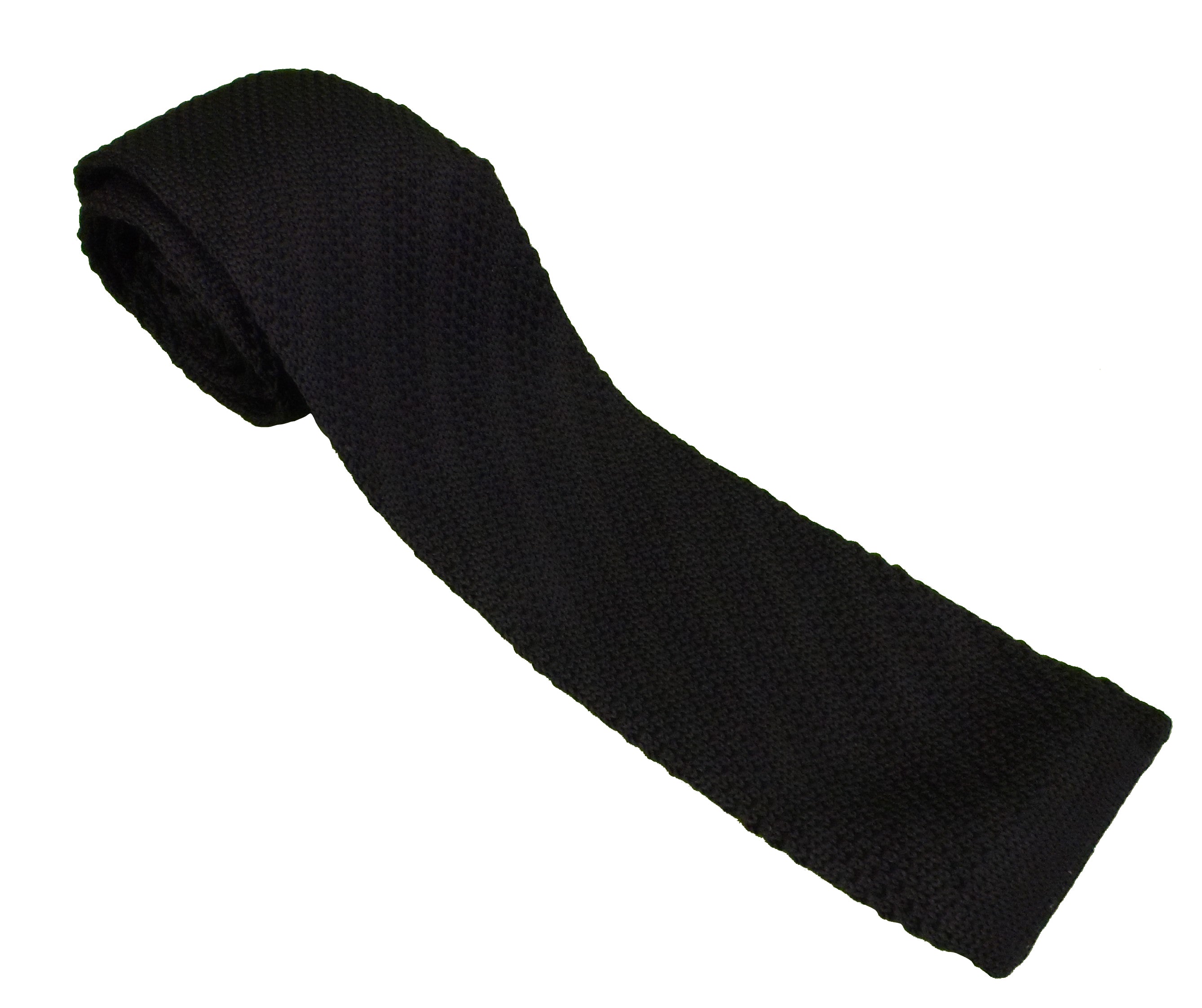 Mazeys Mens Retro Mod Square Handmade End Knitted Ties