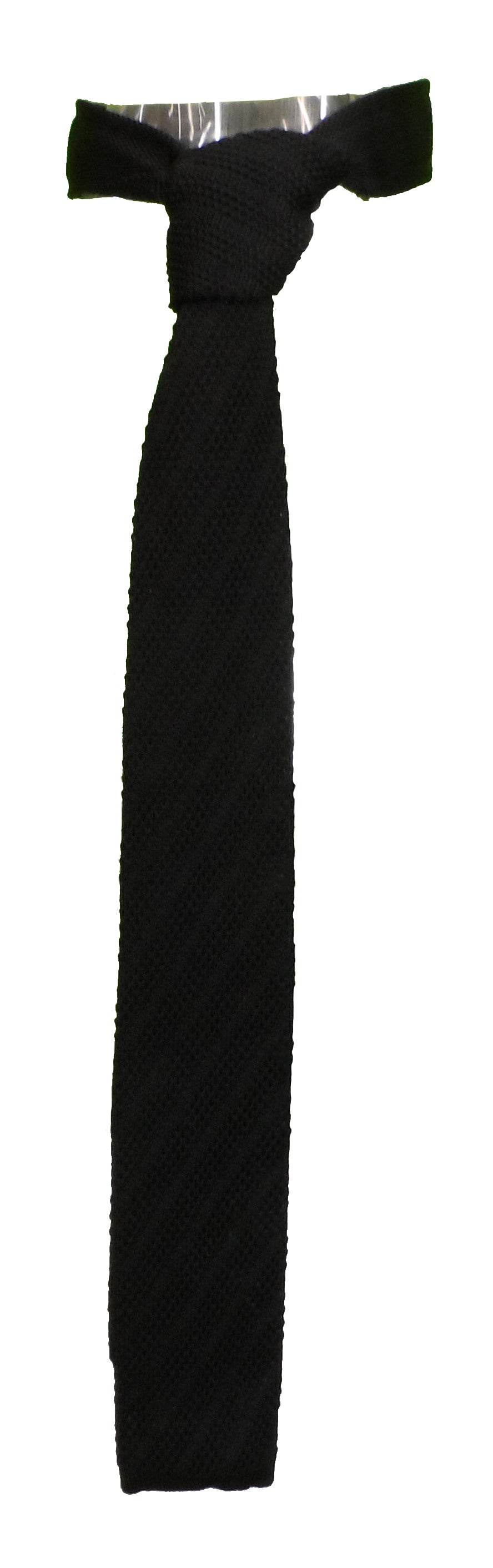 Mazeys Mens Retro Mod Square Handmade End Knitted Ties