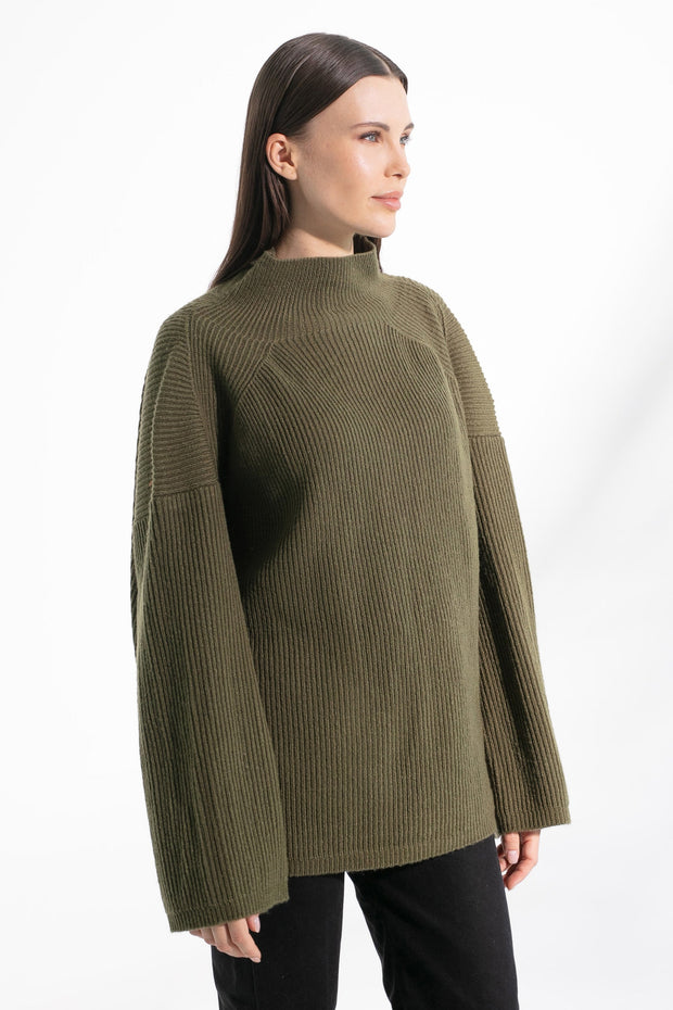 Rory Sweater - Olive - SAMPLE