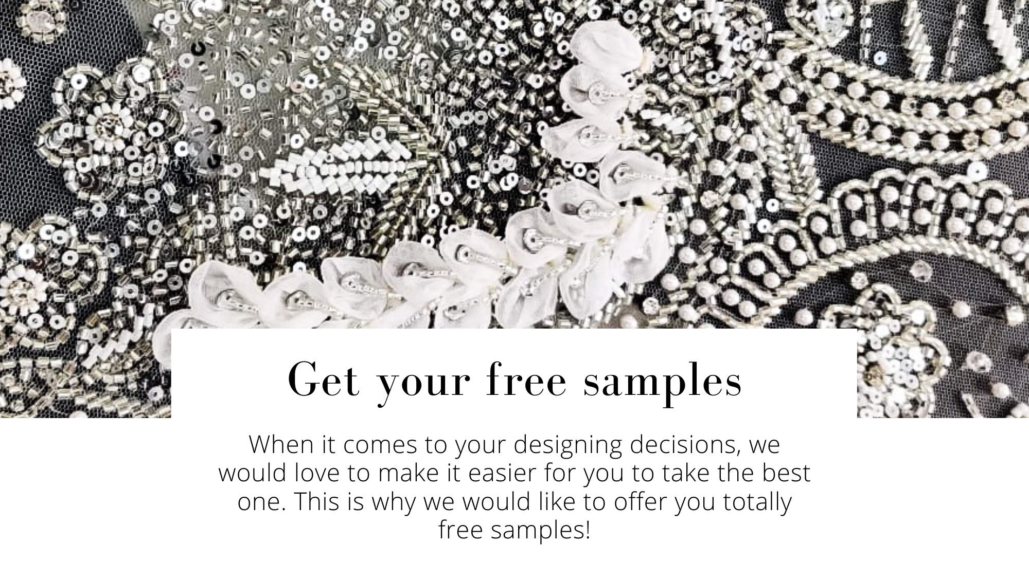 Get exclusive free samples online