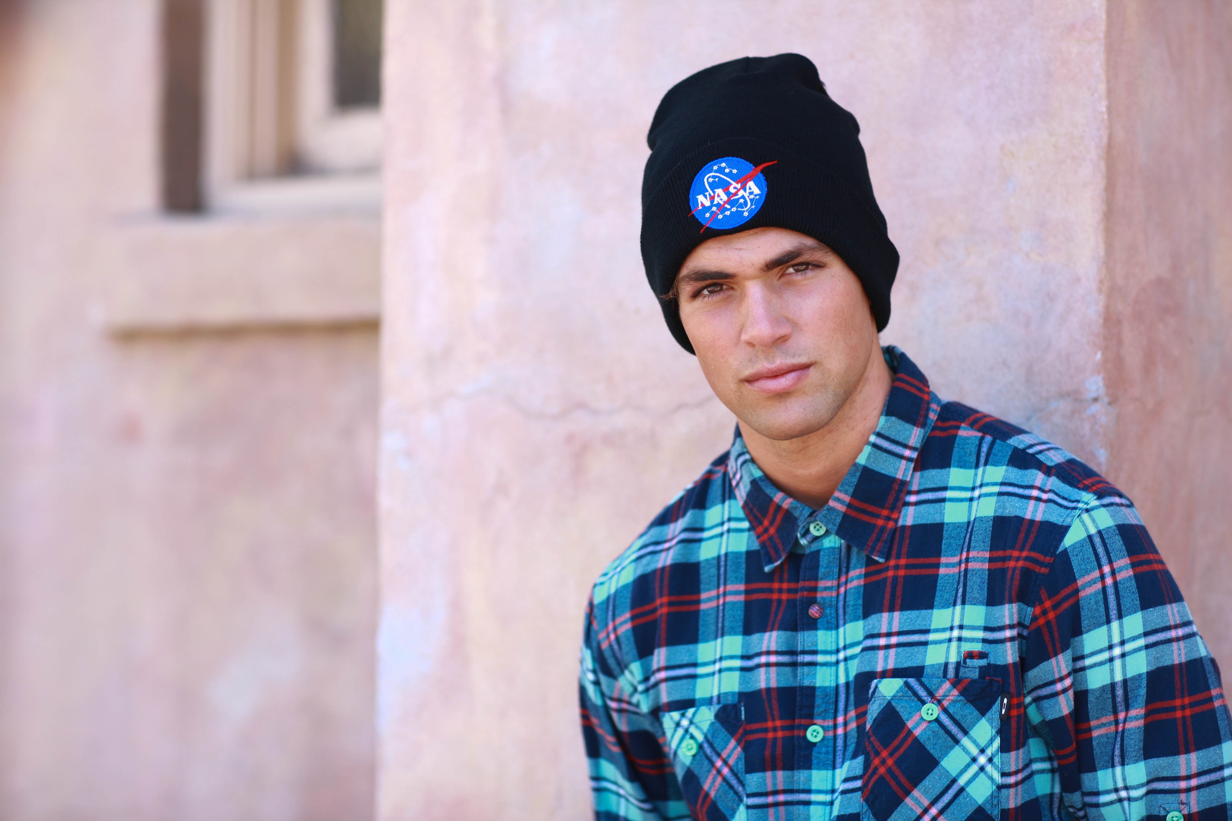 NASA Embroidered Beanies