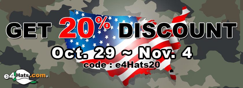 Veterans Day Sale 20% OFF