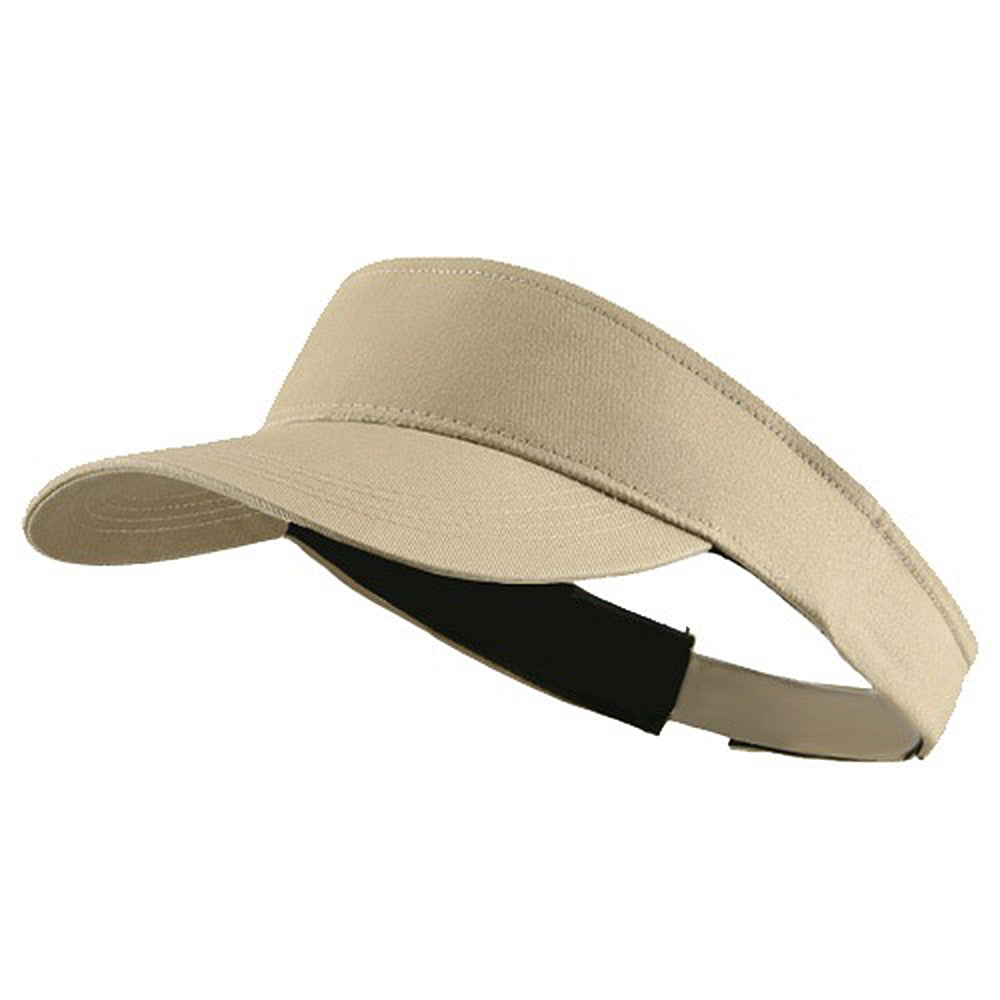 Brushed Cotton Sunvisor - Khaki OSFM