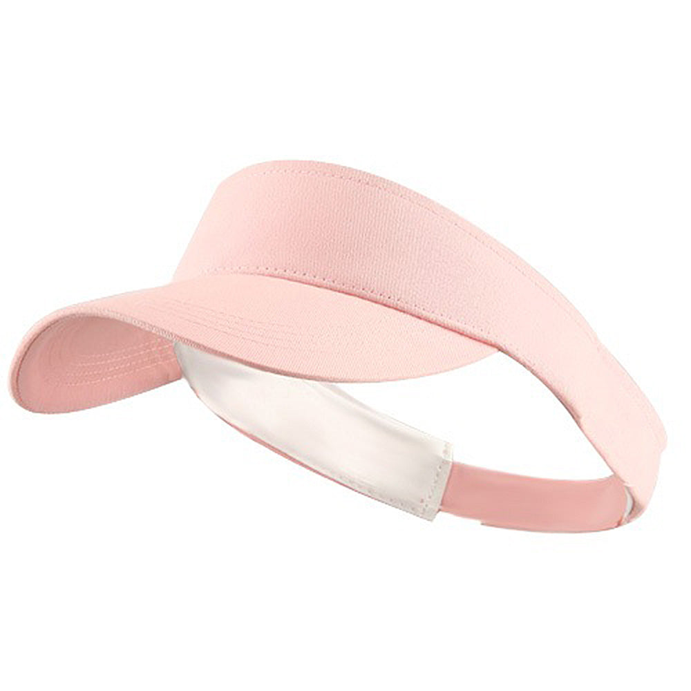 Brushed Cotton Sunvisor - Pink OSFM