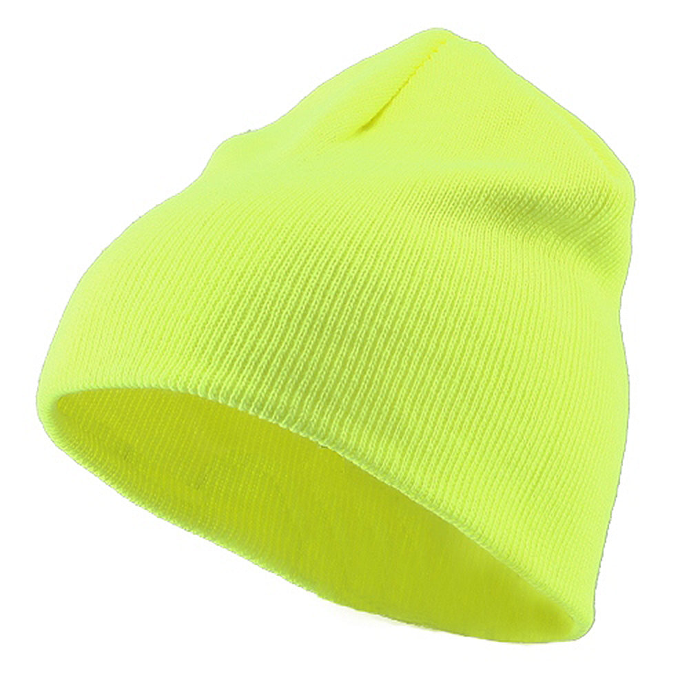 Classic Safety Short Beanie - Yellow OSFM