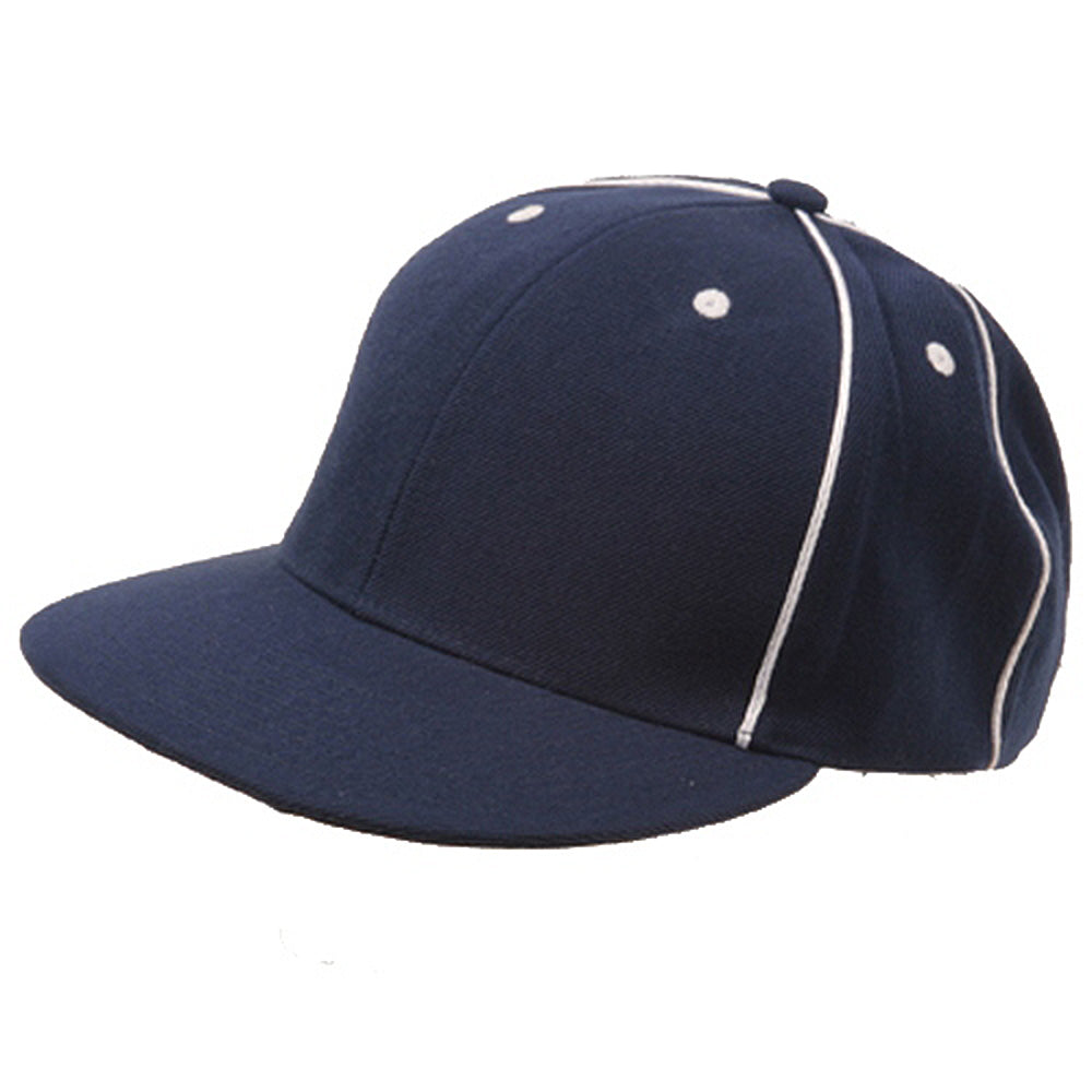 Prostyle Wool Look Baseball Cap - Navy OSFM