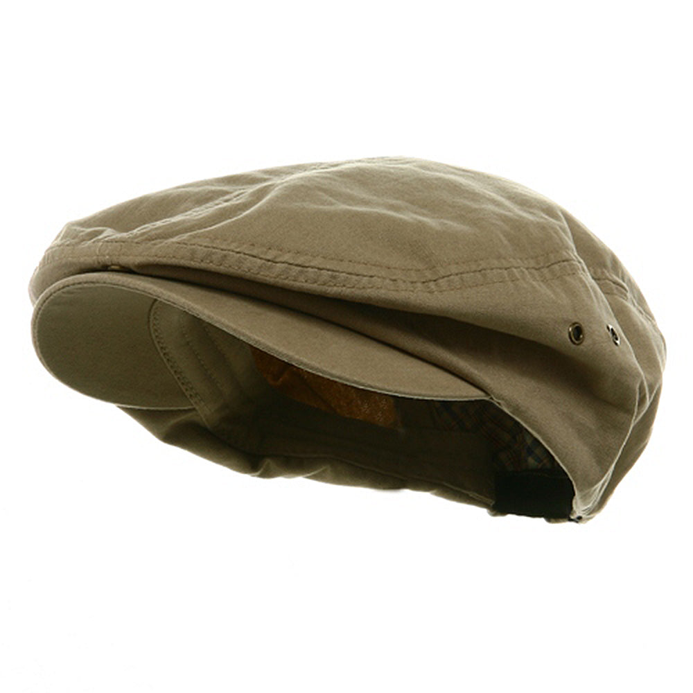 Washed Canvas Ivy Cap - Khaki OSFM