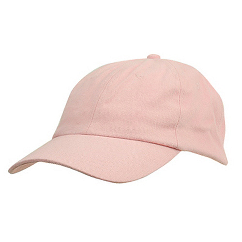 6 Panel Light Cotton Cap - Pink OSFM