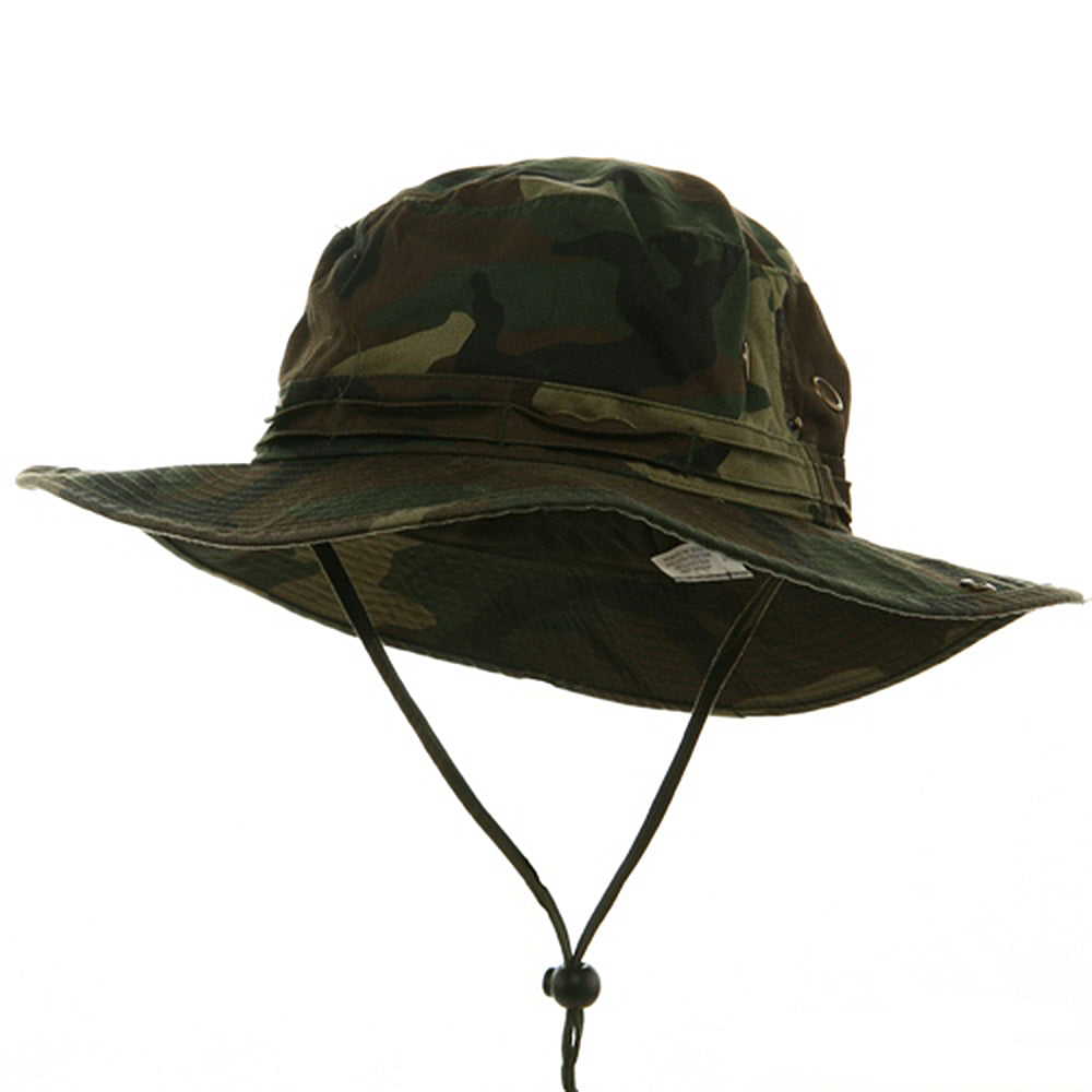 Big Size Washed Camo Hunting Hats - Camo 2XL-3XL