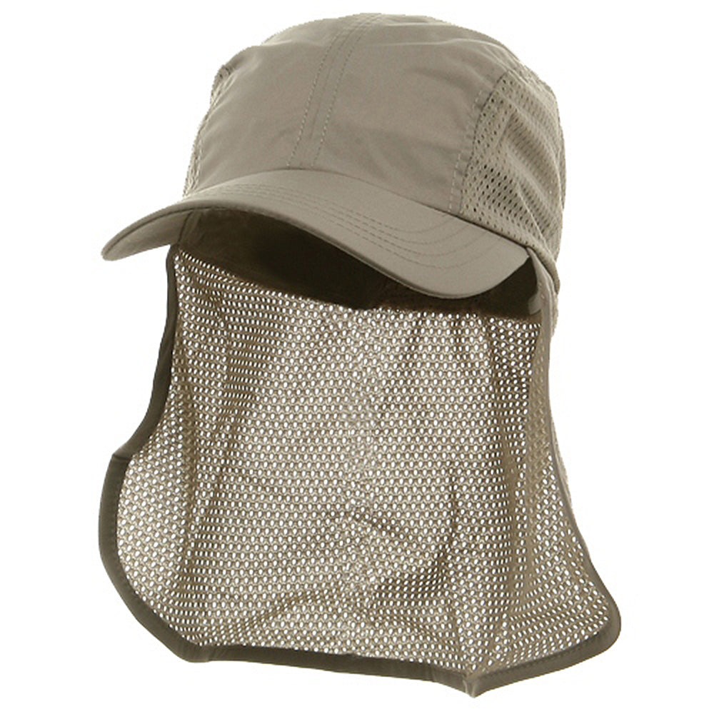 Flap Hats (01) - Khaki OSFM