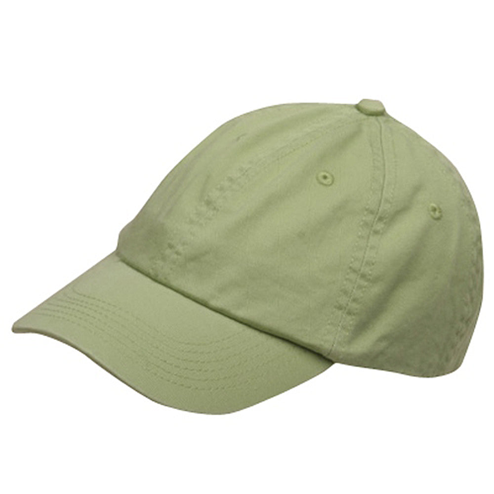 Youth Washed Chino Twill Cap - Apple Green OSFM