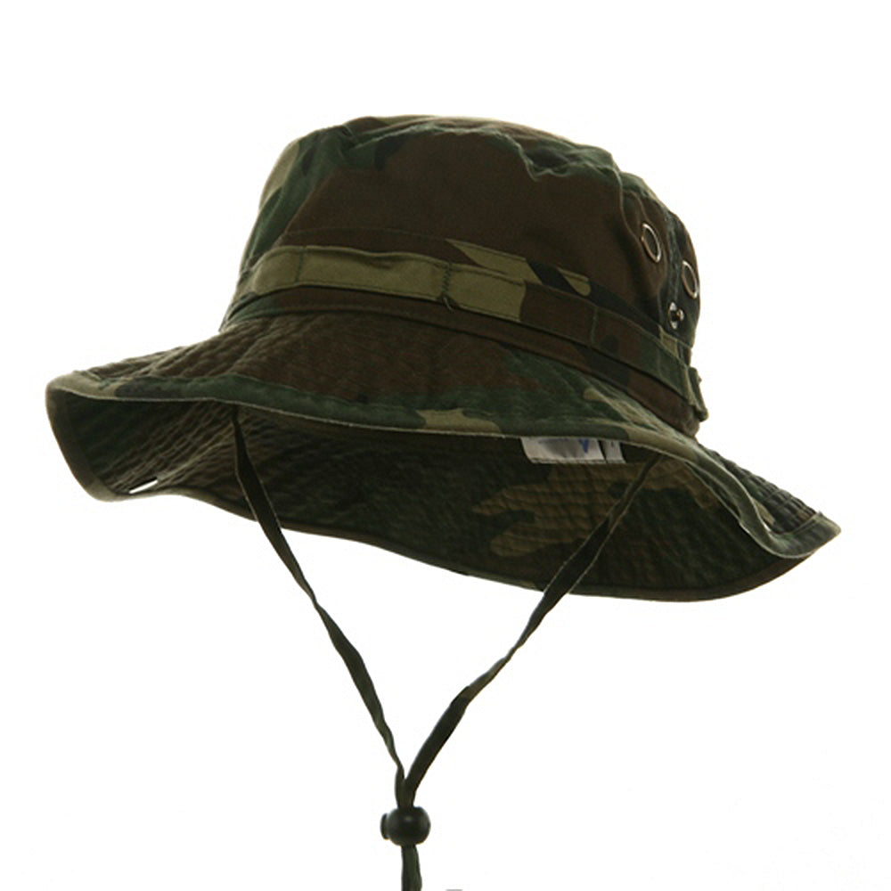 Washed Hunting Hats - Camo M