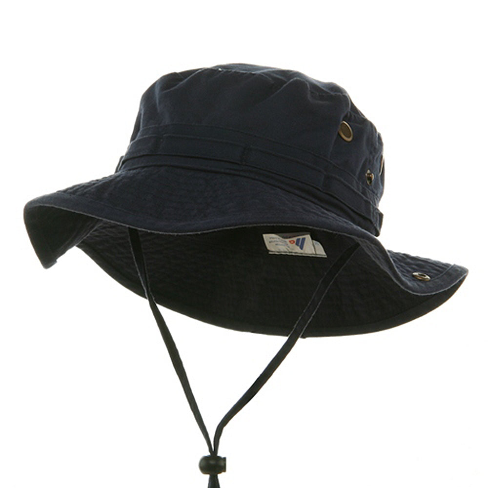 Washed Hunting Hats - Navy M