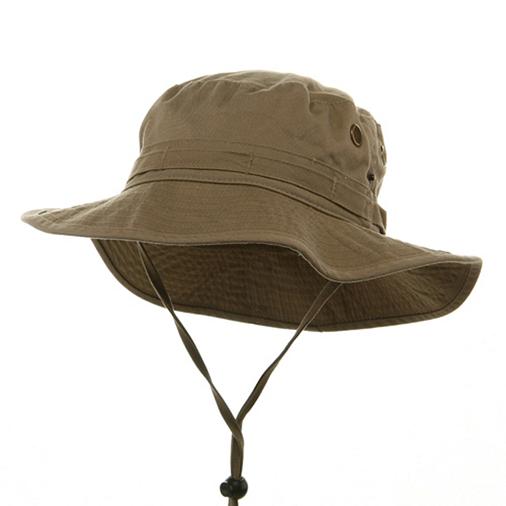 Washed Hunting Hats - Khaki M