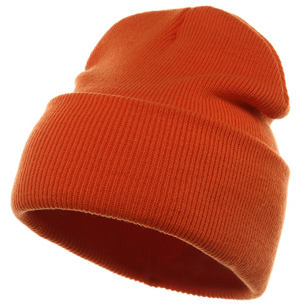 Long Beanie - Orange OSFM