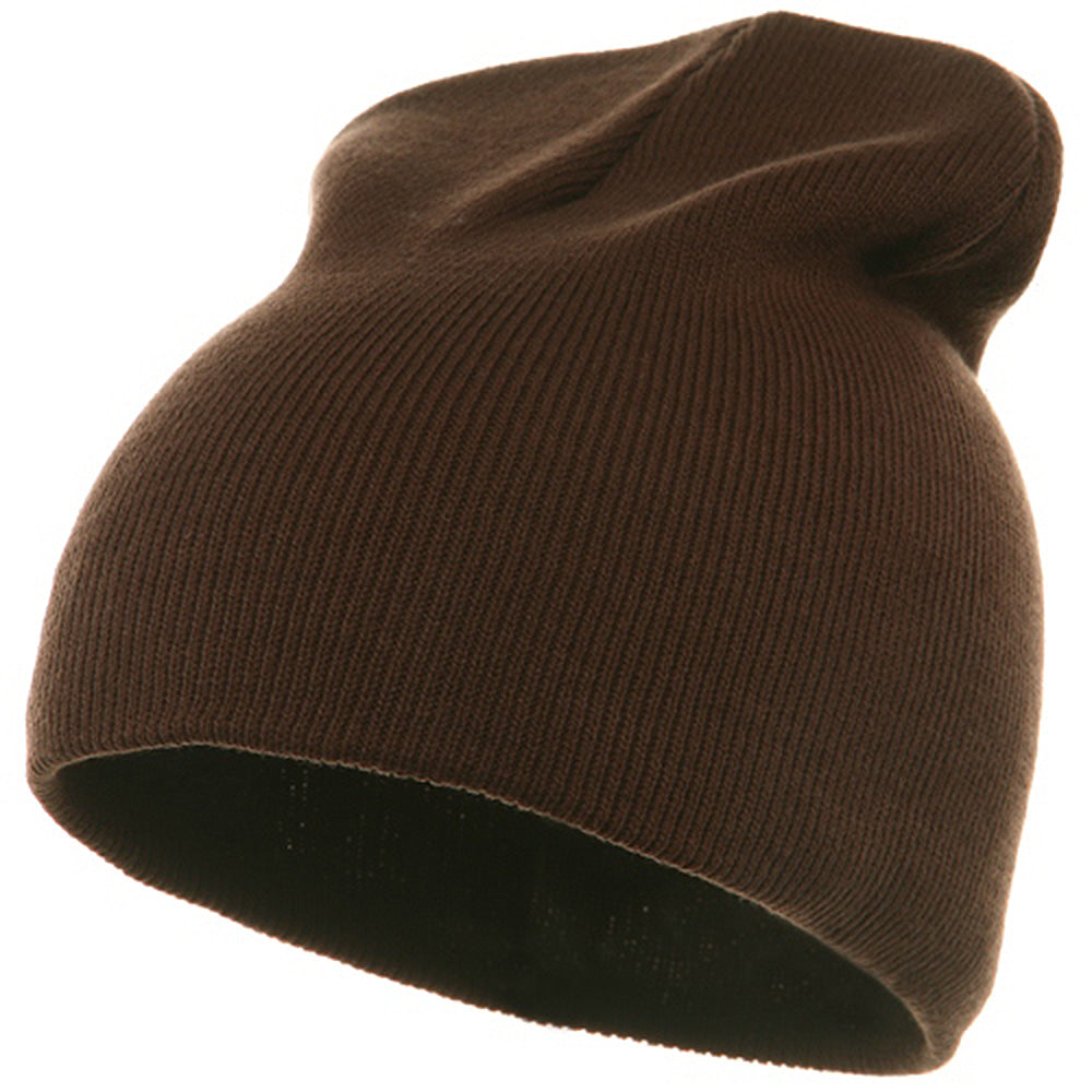 Superior Cotton Knit Cap - Brown OSFM