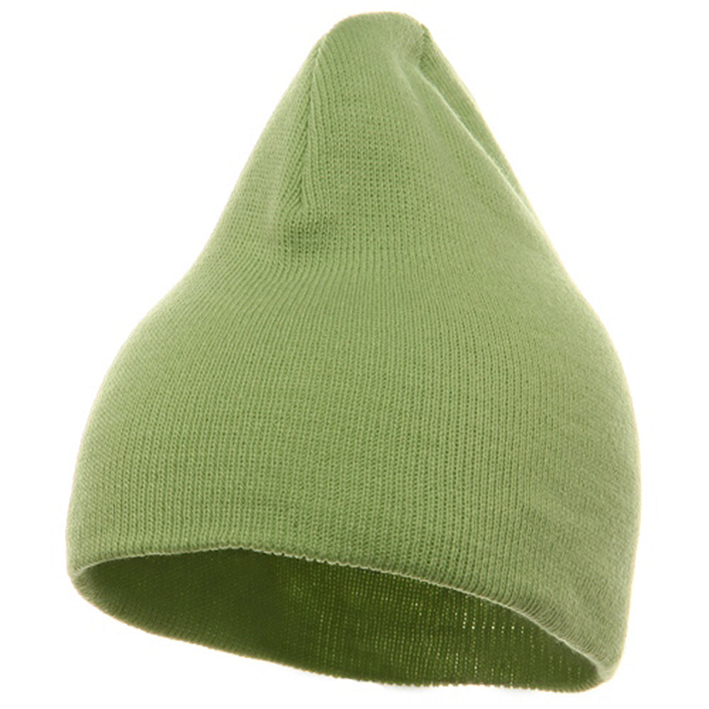 Short Beanie - Lime OSFM