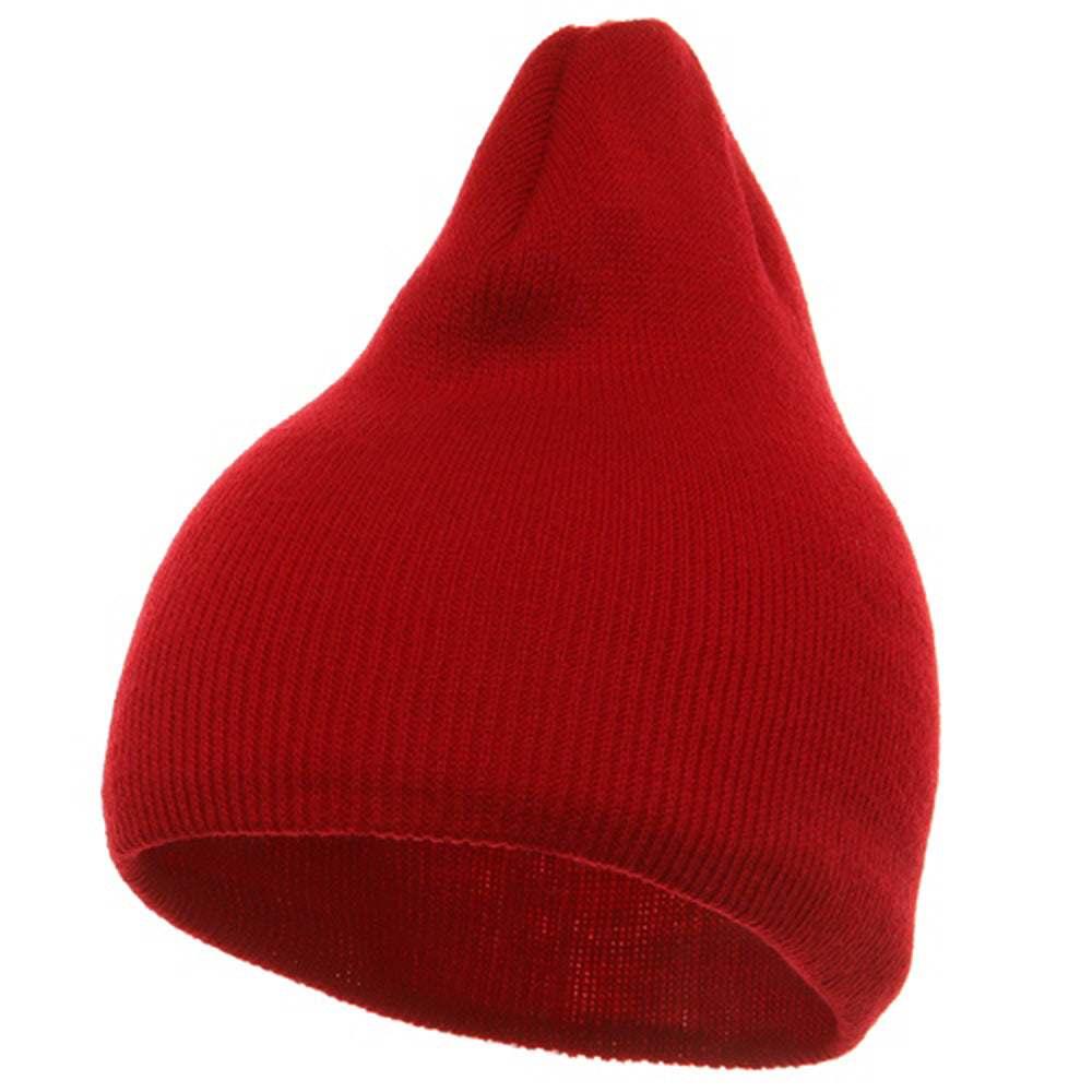 Short Beanie - Red OSFM