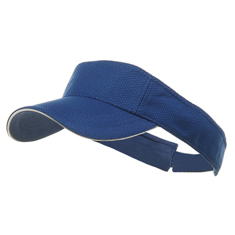 Athletic Mesh Visors - Royal OSFM