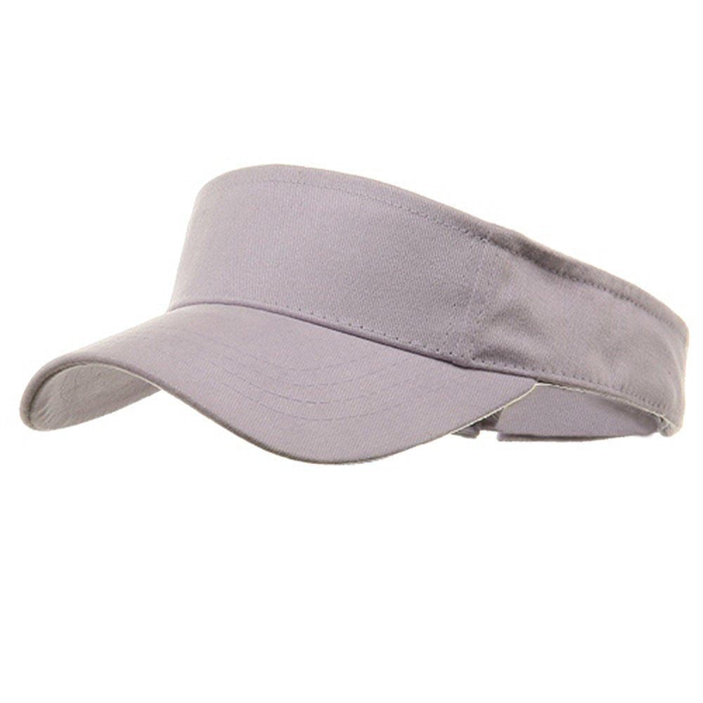 Brushed Sports Visor - Lavender OSFM