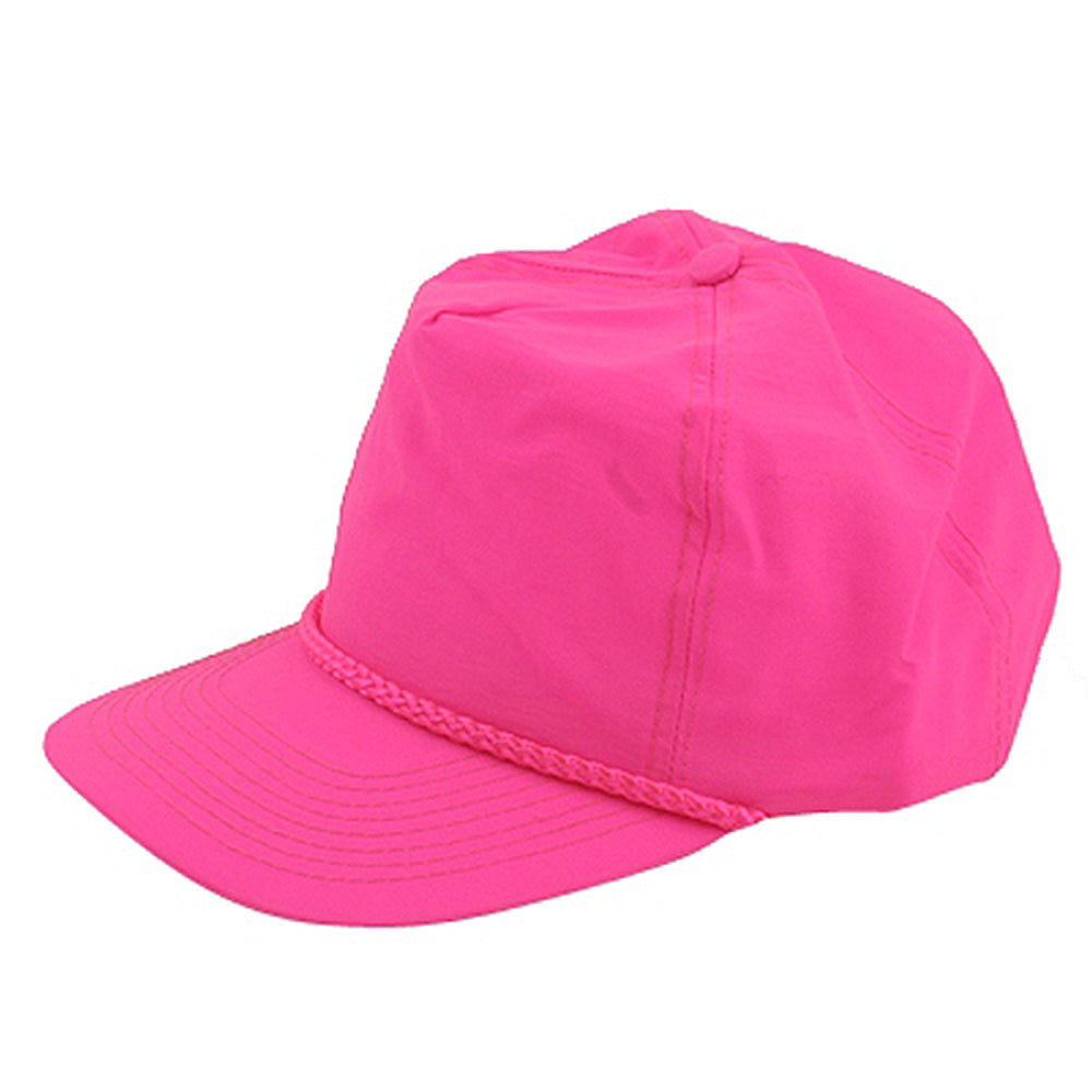 nylon crinkle golf cap