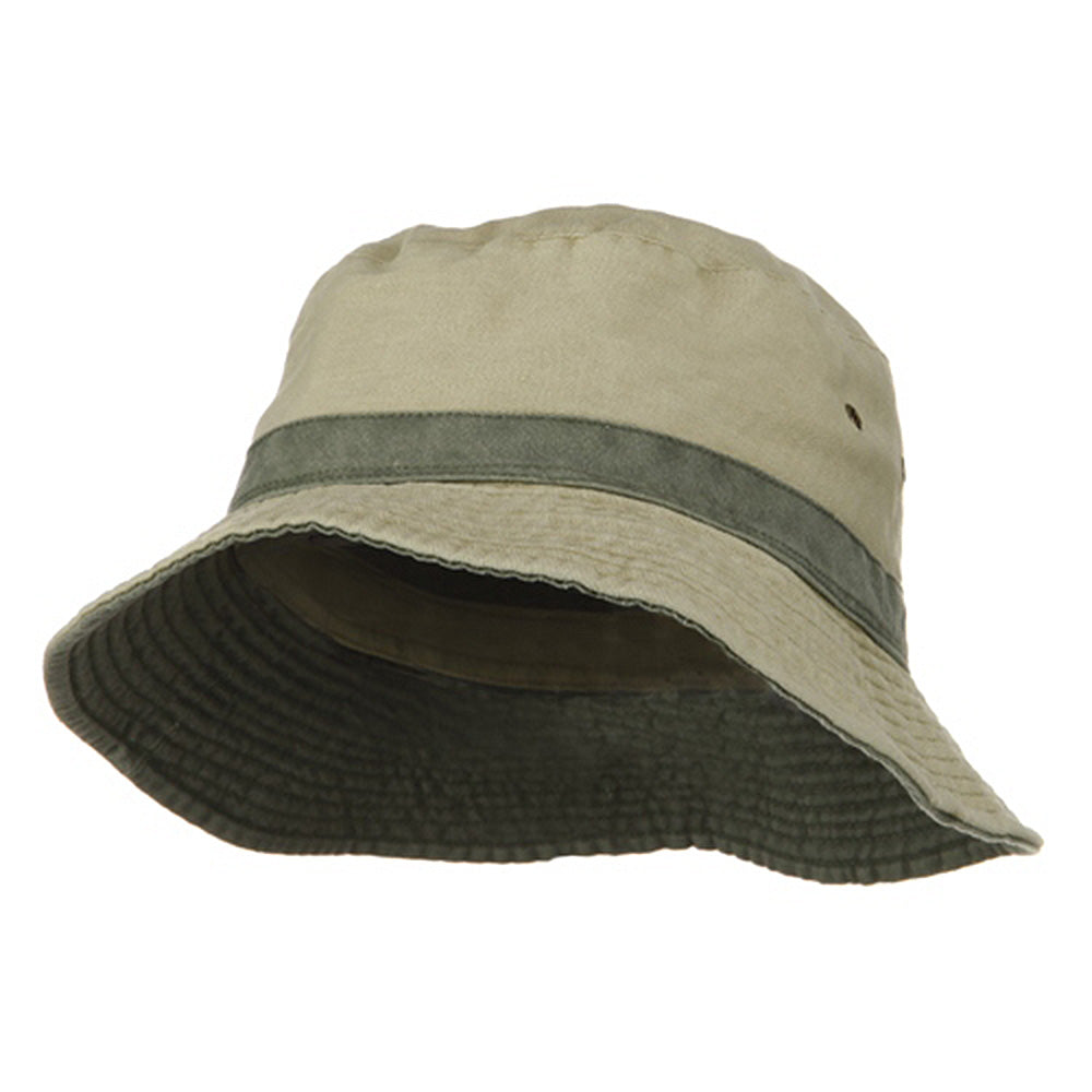 Youth Reversible Hats - Khaki Green XS