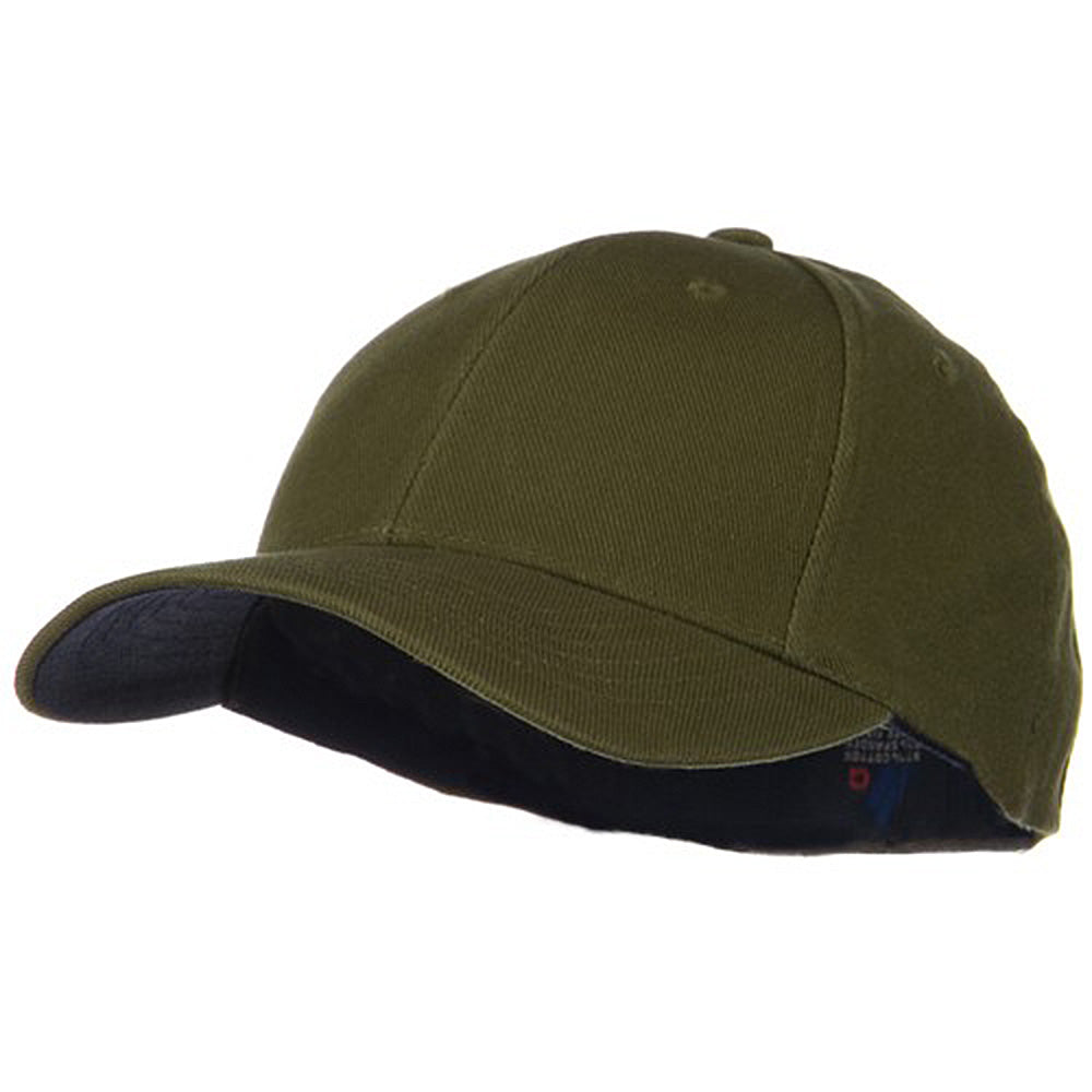 Low Profile Washed Flex Cap - Olive OSFM