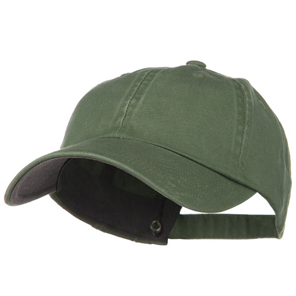 Low Profile Normal Dyed Cotton Cap - Olive OSFM