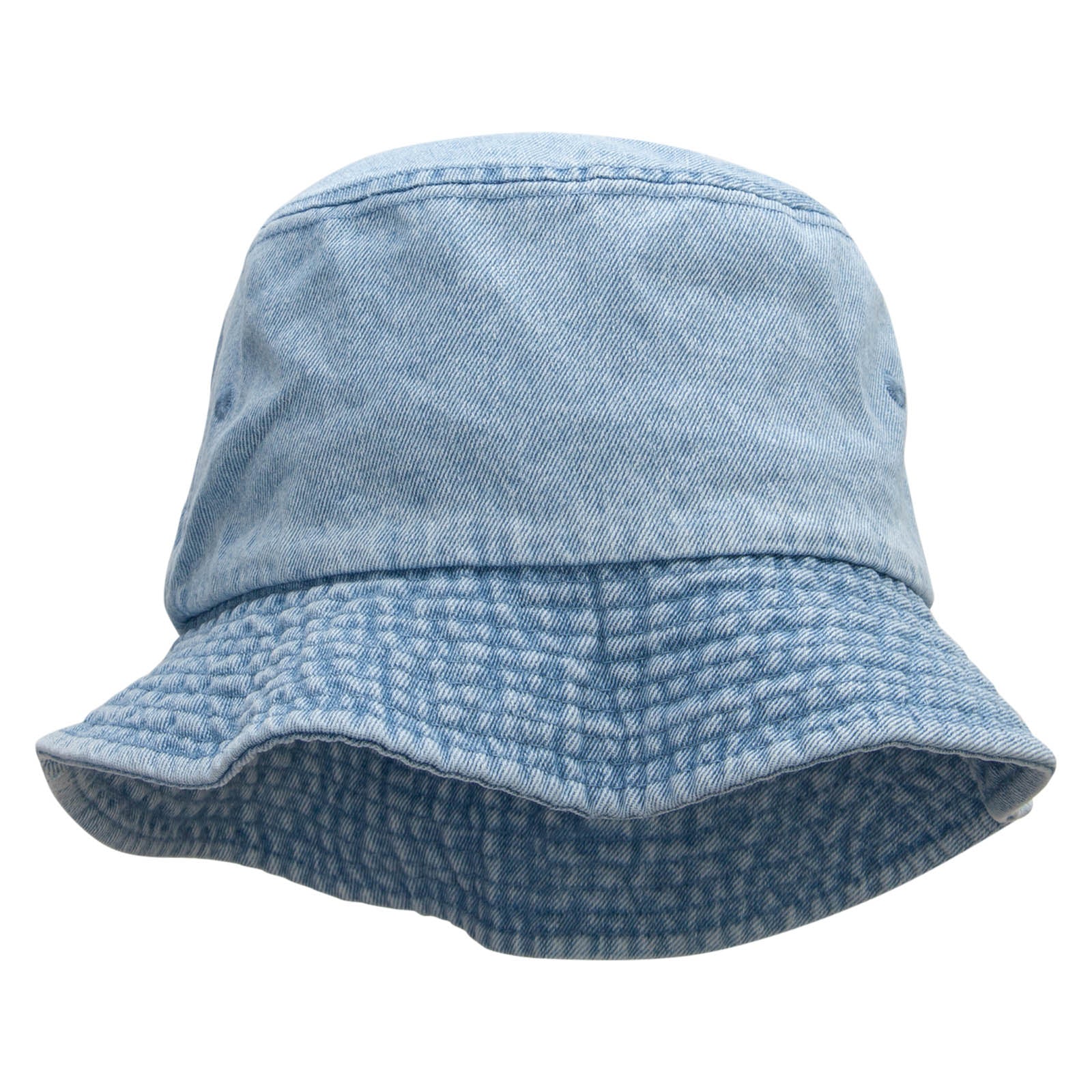 Denim Washed Bucket Hat - Lt Blue M