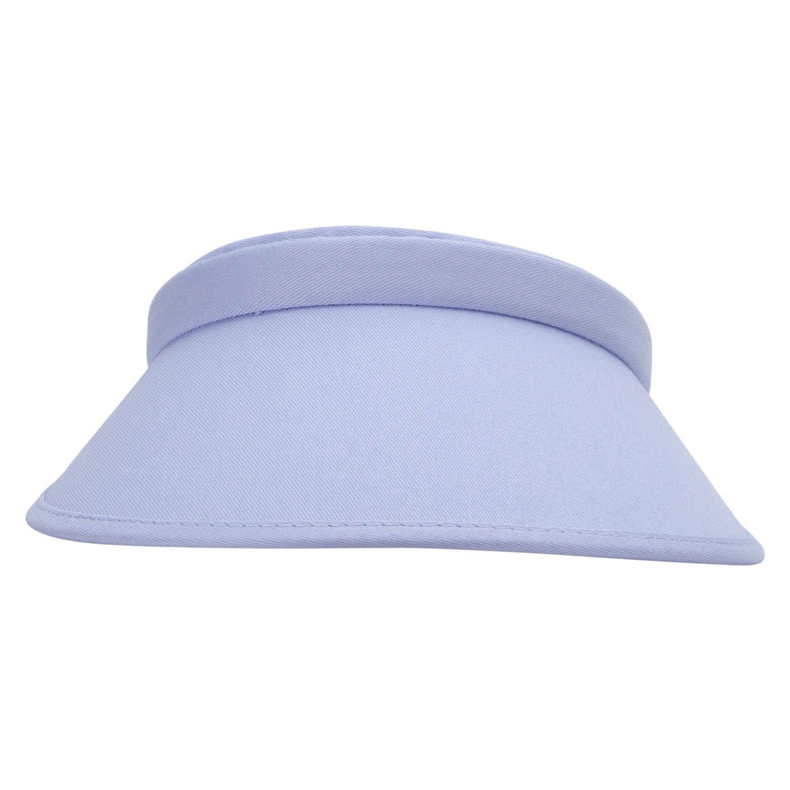 Cotton Twill Clip-On Visor - Periwinkle OSFM