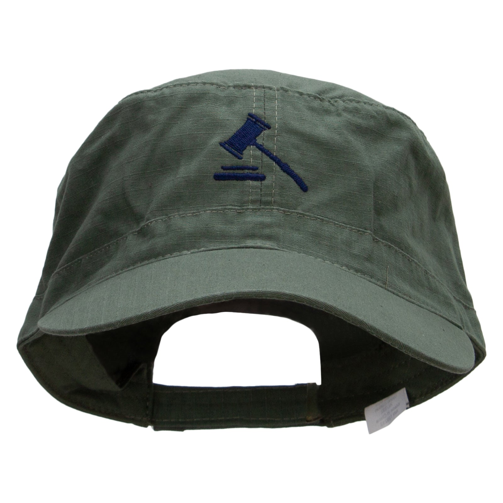 Justice Hammer Big Size Adjustable Ripstop Army Cap - Olive XL-3XL