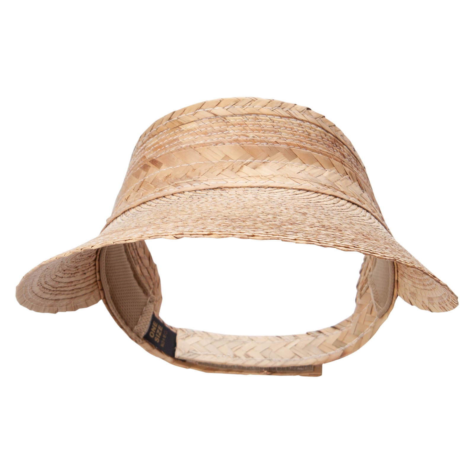 Womens Dark Palm Braid Visor - Dk Palm OSFM