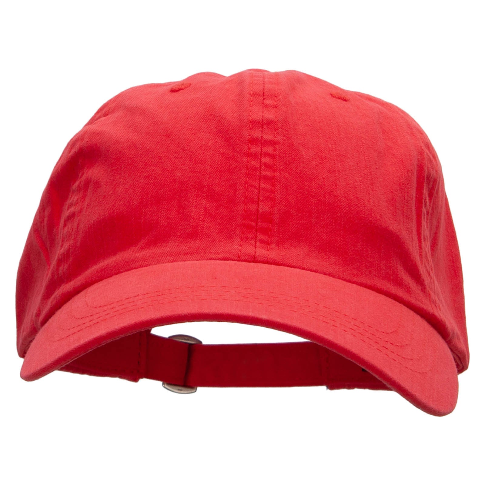 Recycled Cotton Dad Hat - Red OSFM