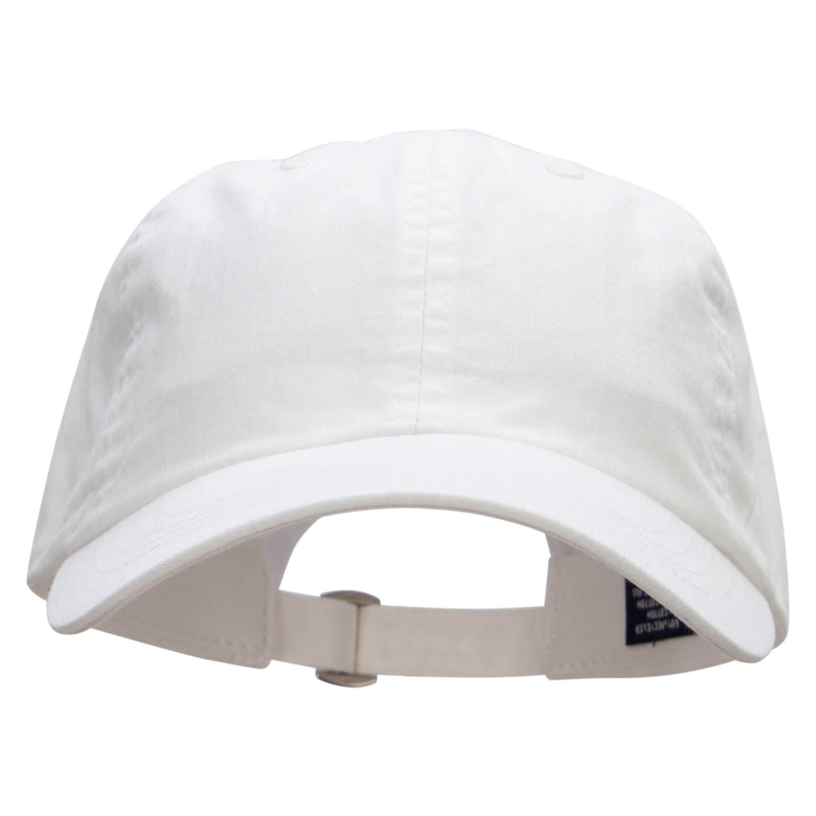 Recycled Cotton Dad Hat - Snow White OSFM