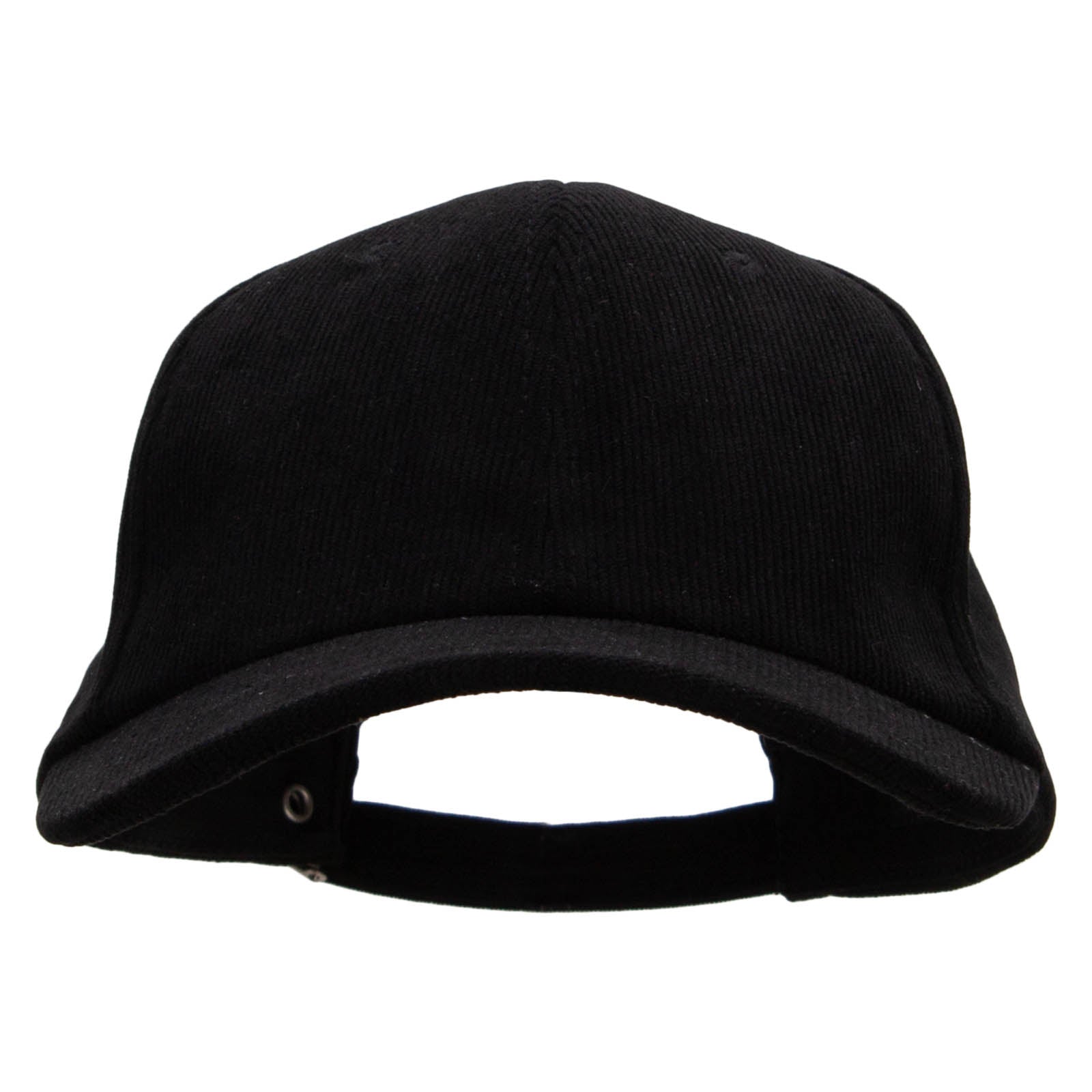 Premium Corduroy Cap - Black OSFM