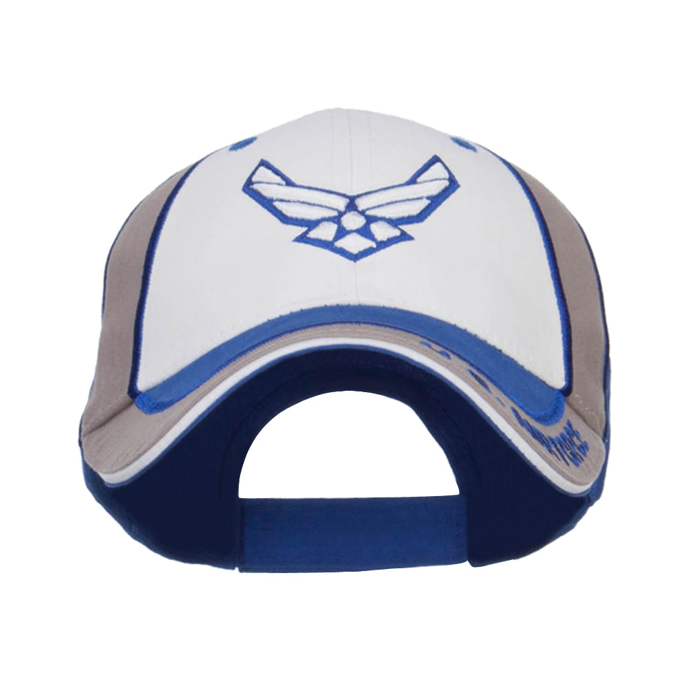 US Air Force Cotton Cap - White Royal OSFM