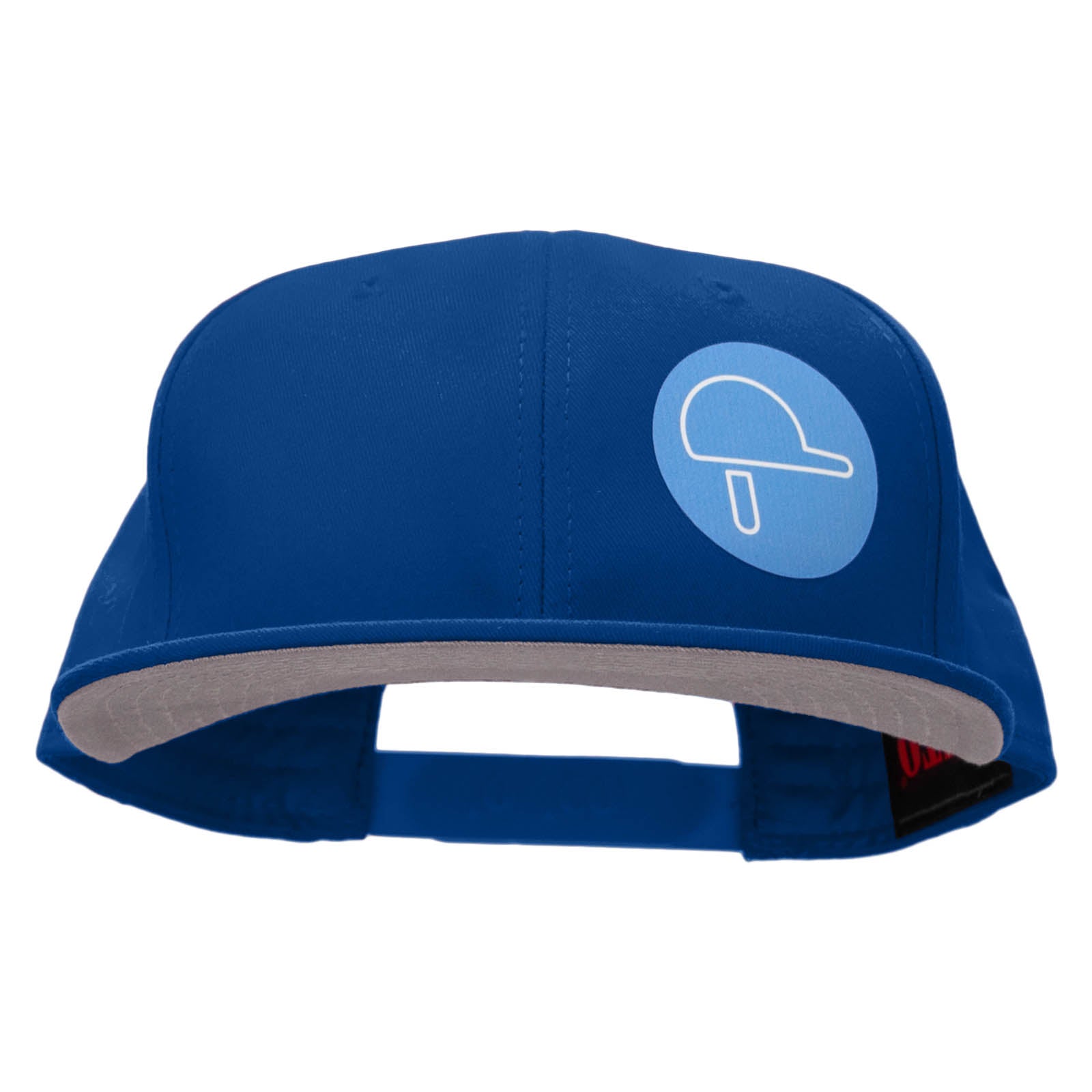 Jockey Helmet Circle Heat Transfer Prostyle Snapback - Royal OSFM