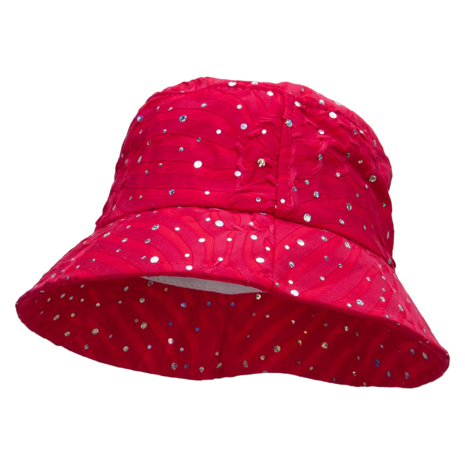 Glitter Bucket Hat - Fuchsia OSFM