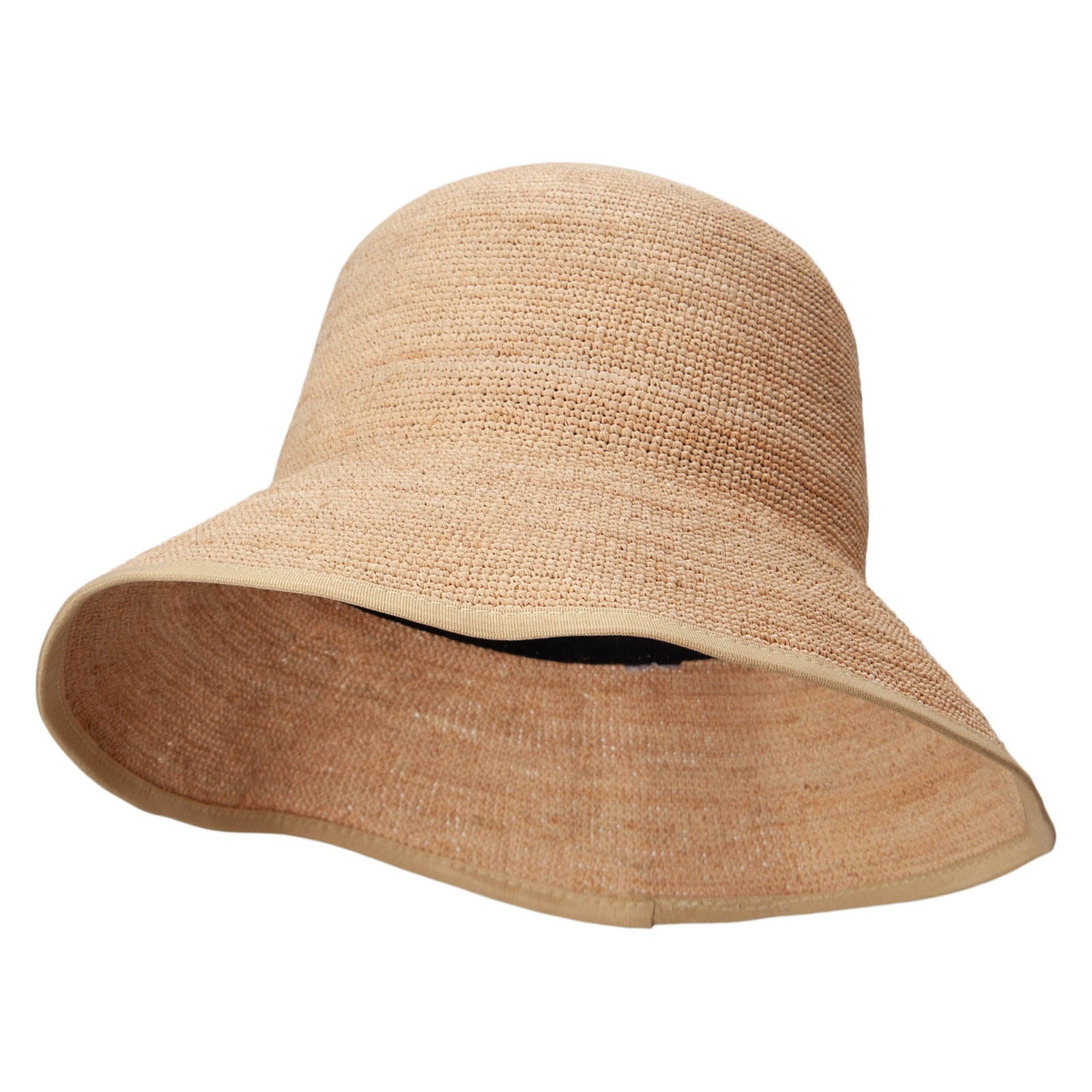 RAFFIA Bucket Hat - Natural OSFM