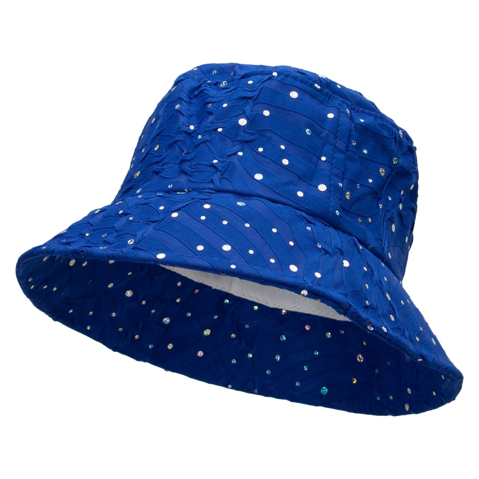 Glitter Bucket Hat - Royal Blue OSFM