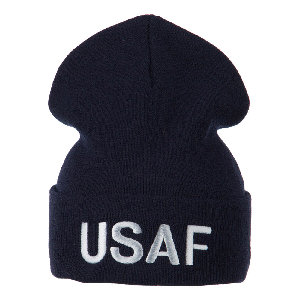 Air Force Embroidered Knit Military Beanie - USAF OSFM