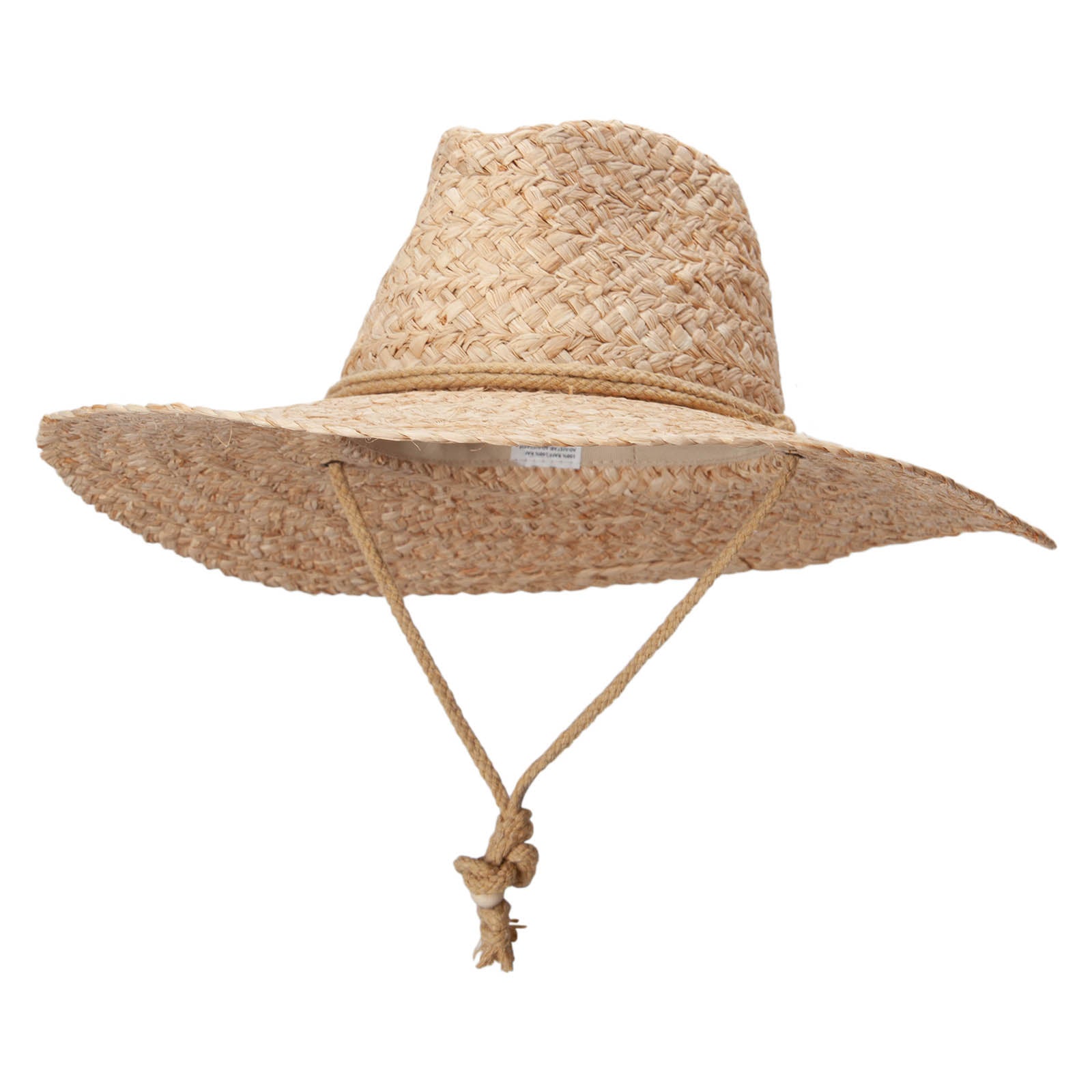 Fedora Lifeguard Raffia Hat - Natural OSFM